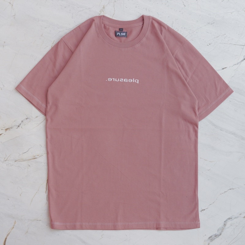 PLEASURE | MIRROR TSHIRT DUSTY SMALL LOGO