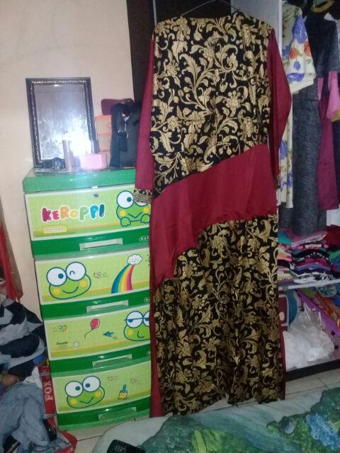 Maura Couple - Sania Ruffle Batik Couple