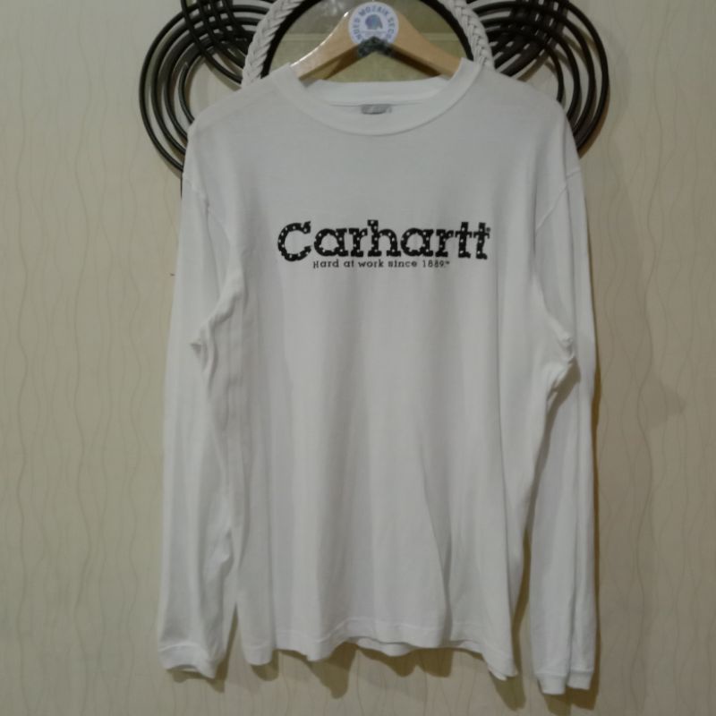 LONG SLEEVE CARHARTT / CARHARTT SECOND /  BAJU BRANDED BEKAS / CARHARTT BEKAS / SECOND ORIGINAL/