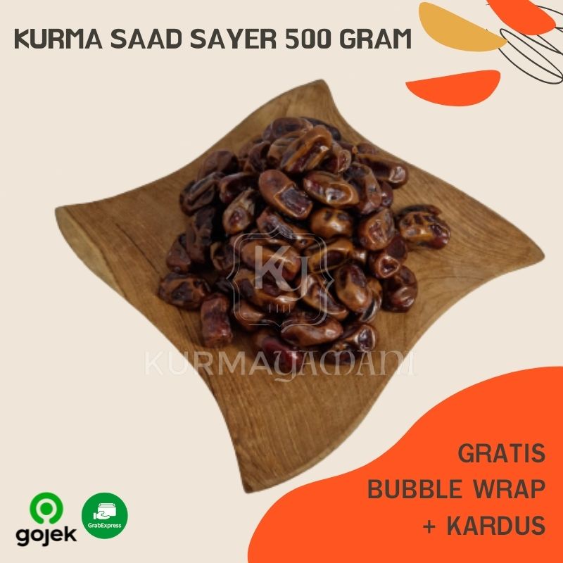 

Kurma Saad Sayer 500 Gram / Oleh Oleh Haji Umroh / Kurma Murah