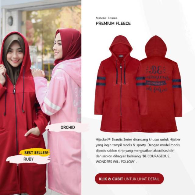 ⭐BUY 1 GET 2 GIFT⭐ HIJACKET® ORIGINAL BEAUTIX JAKET MUSLIMAH-3