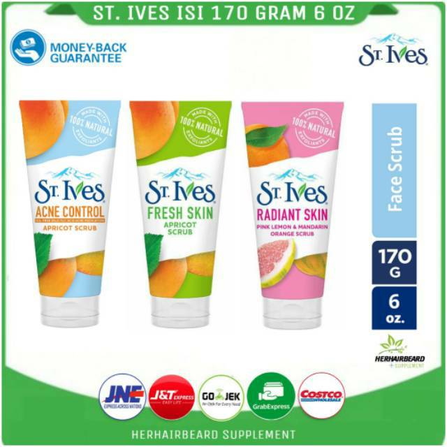 st ives acne control harga