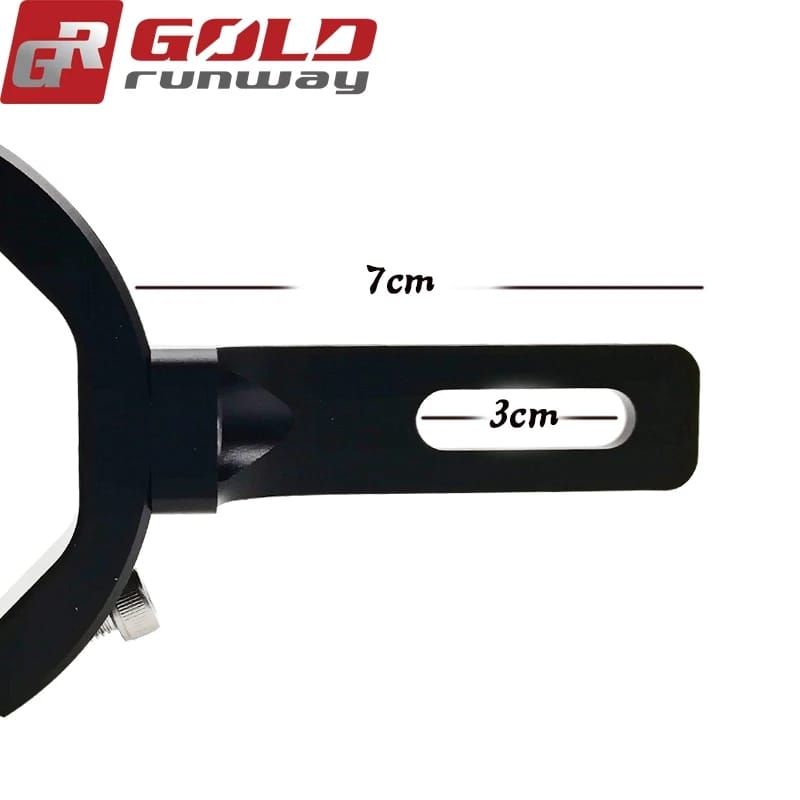 anodized cnc Bracket Mount Original Gold Runway 36-49mm