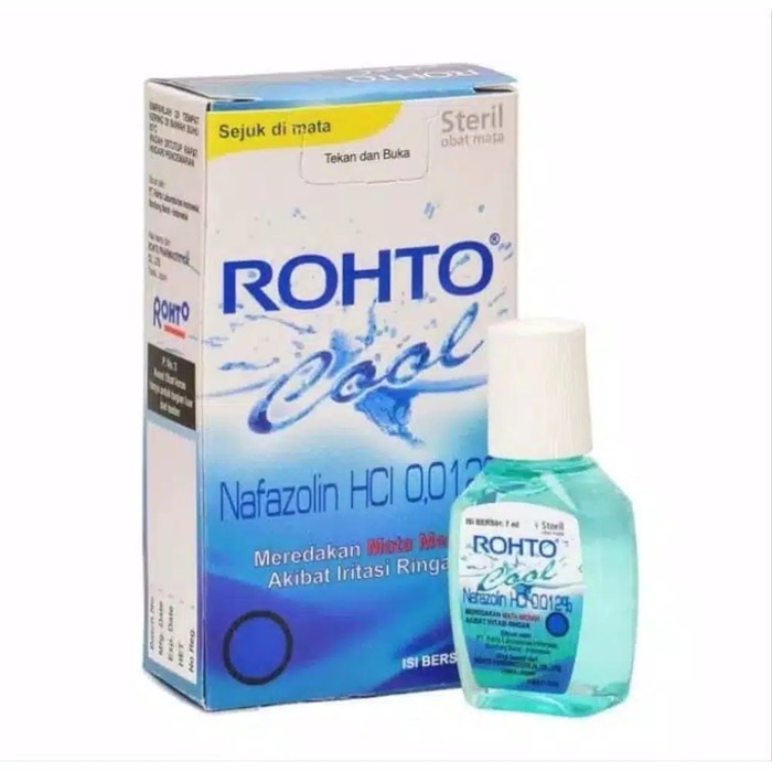 ROHTO COOL EYE DROP 7 ML / Rohto Obat Mata Cool 7 ML