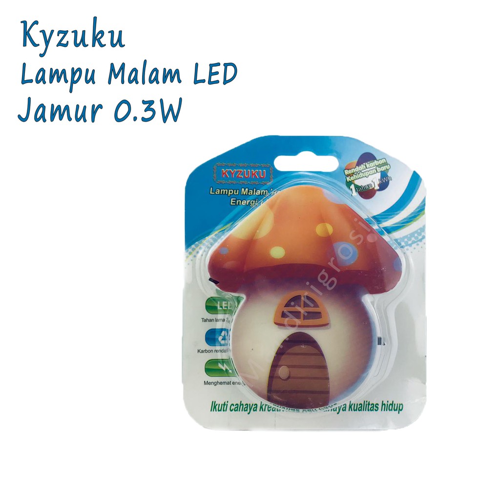 Lampu Tidur * LED * Kyzuku * Jamur * KZ-126