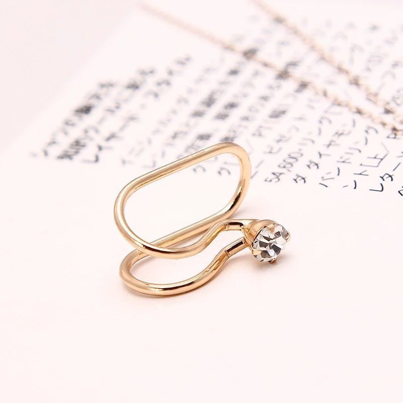 Dana earclip korean version anting jepit satuan [C2-2]-2