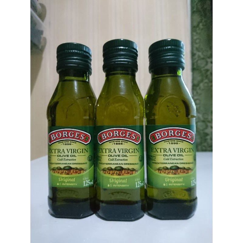 [125ml] Minyak Zaitun Extra Virgin Olive Oil Borges 125 ml