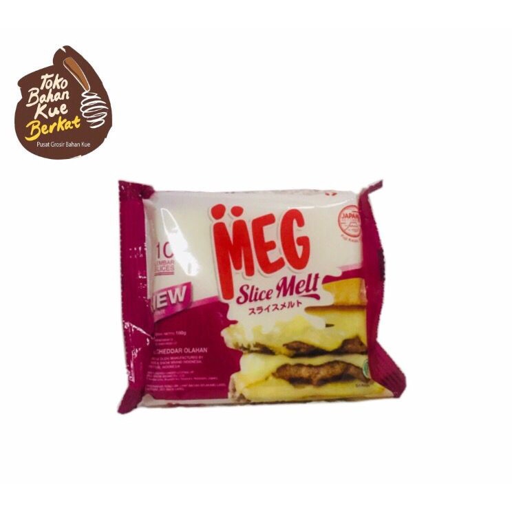 

Keju Meg Slice Melt isi 10 Slice