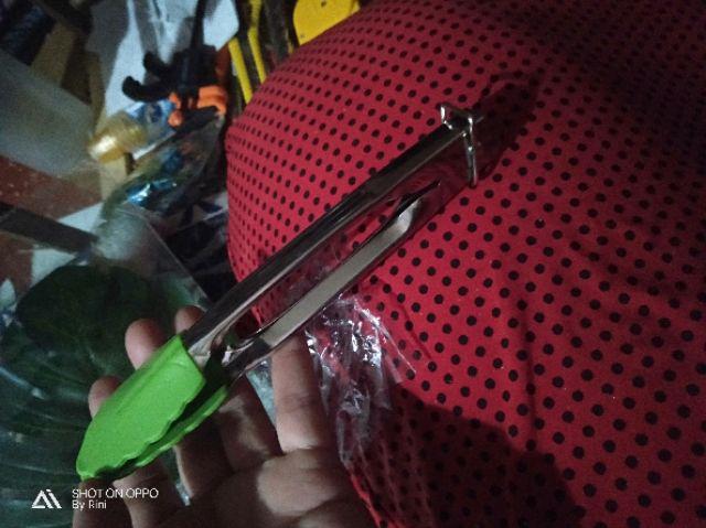 Baking Anti Panas Klip Tong Pastry Clamp Bbq Tongs Alat Memasak Dapur