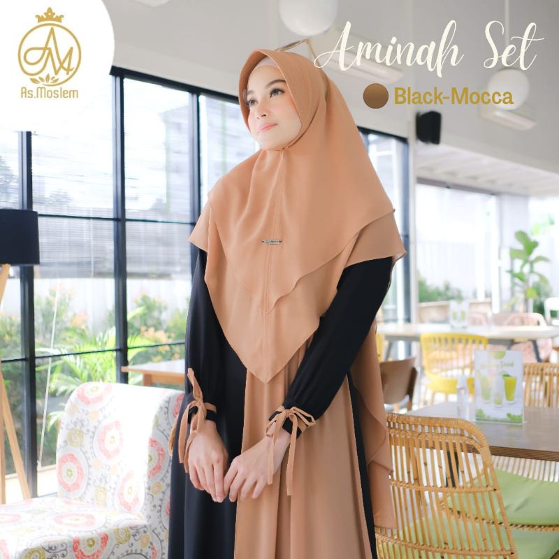 Aminah set by as moslem