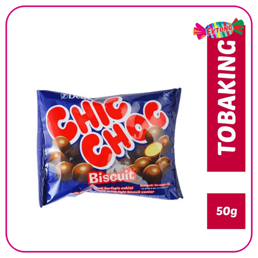 

DELFI CHIC CHOC ( COKLAT BISCUIT ) 50 GR