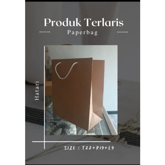 

Paperbag Hatari 22x19x9