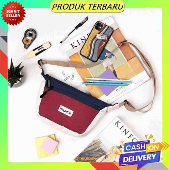 Tas Selempang Pria Sling Bag Slempang Kerja Distro Terbaru Original Besar Murah Tas Hp Kamera Tas Se