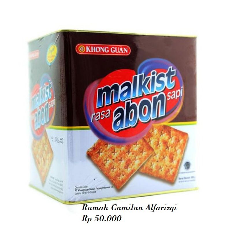 malkist abon khong guan 800g