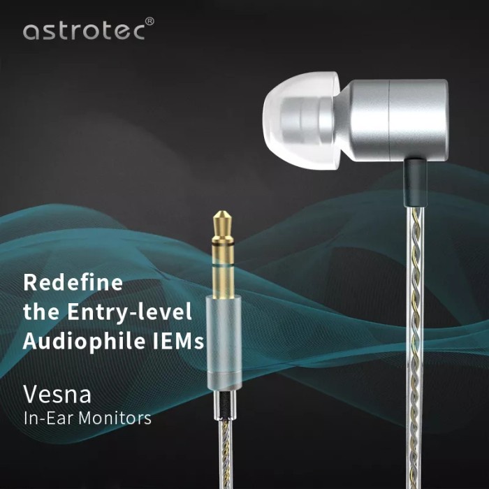 Astrotec Vesna / Vesna EVO LCP Diaphragm In Ear Earphone - Vesna Evo