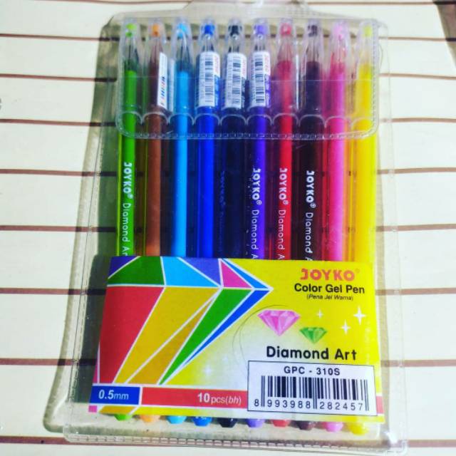 

Color Gel Pen Diamond Art GPC-310S (Pulpen Gel Warna)