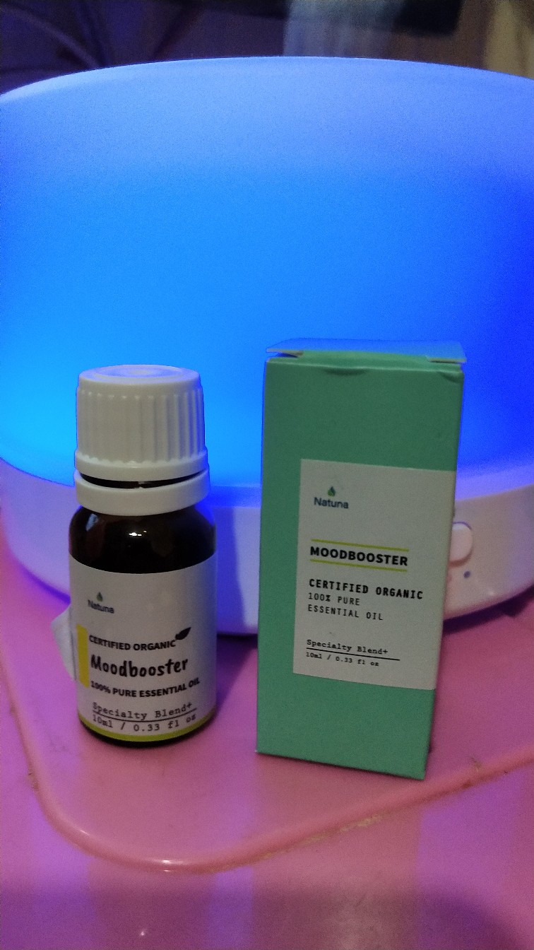 Natuna Moodbooster Essential Oil Diffuser Humidifier Minyak Esensial Air Purifier Aromatherapy Oil