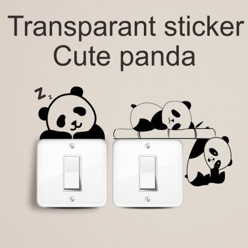 

STIKER CUTE PANDA MURAH