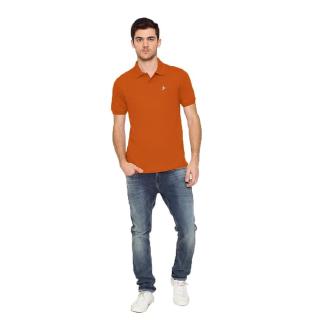  Osella  Baju Pria Polo  Shirt Orange Shopee Indonesia