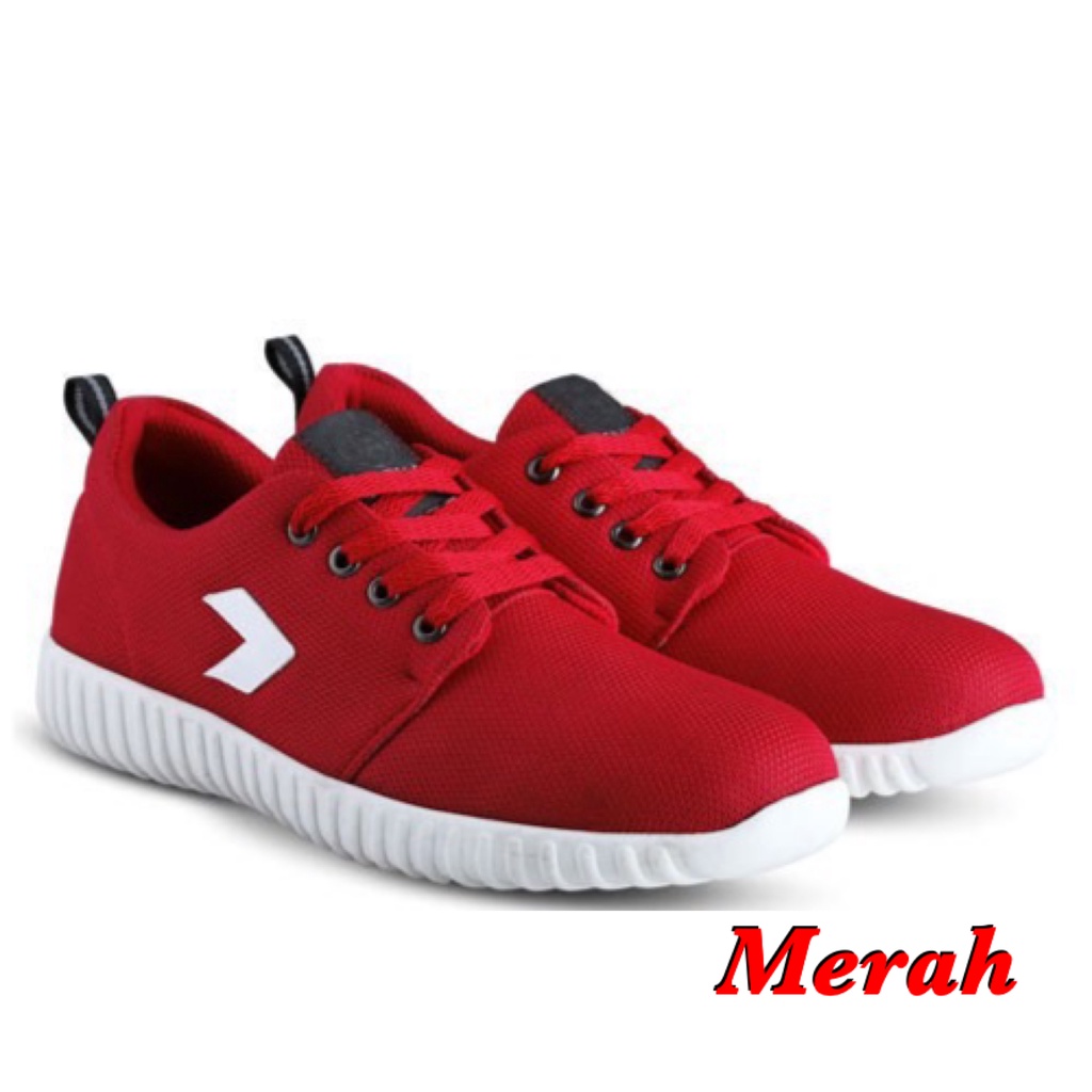 Sepatu Sneakers Sport Running Pria/Wanita Parkaa Motif Ceklis