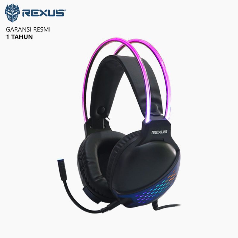 Headset Gaming Rexus F88 RGB headset murah