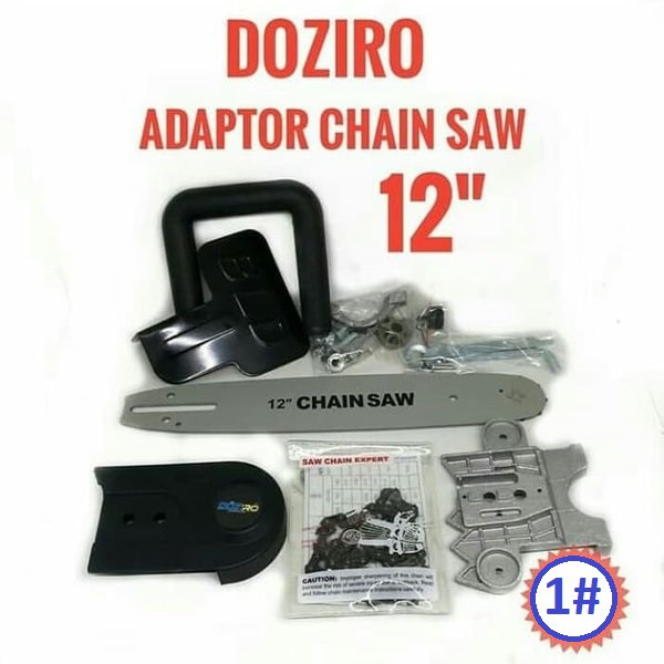 Doziro ADTCS105 Adapter Chain Saw 12 Inch Gergaji Untuk Gerinda