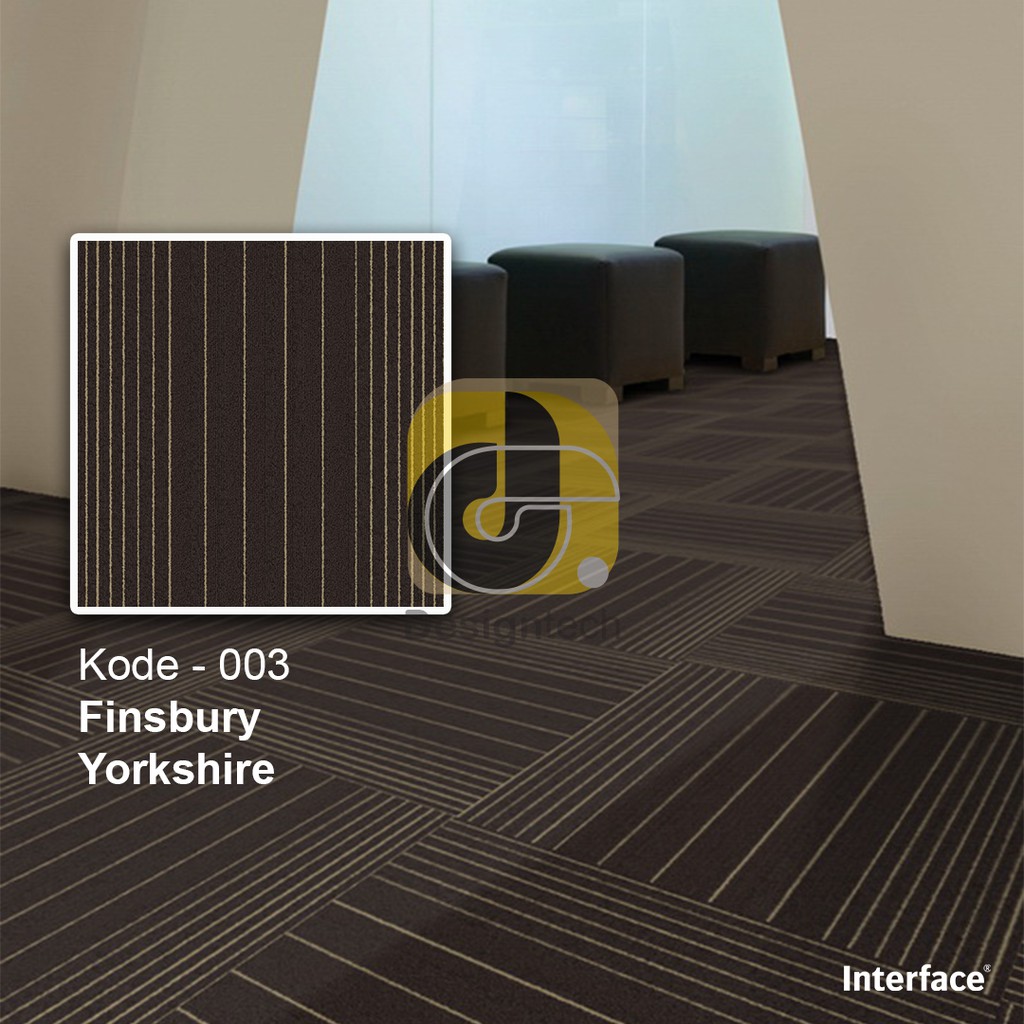 Jual Karpet Lantai Corak Garis 50x50cm - Interface - Finsbury Yorkshire ...