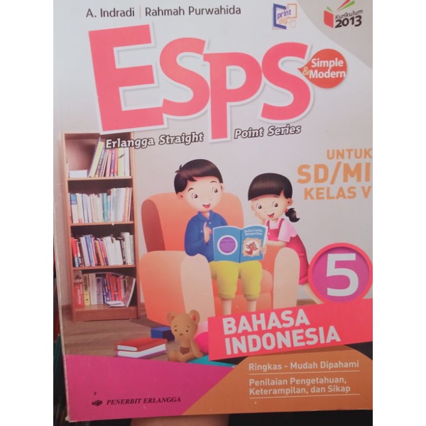 

ESPS Bahasa Indonesia IPA kelas 5 Erlangga