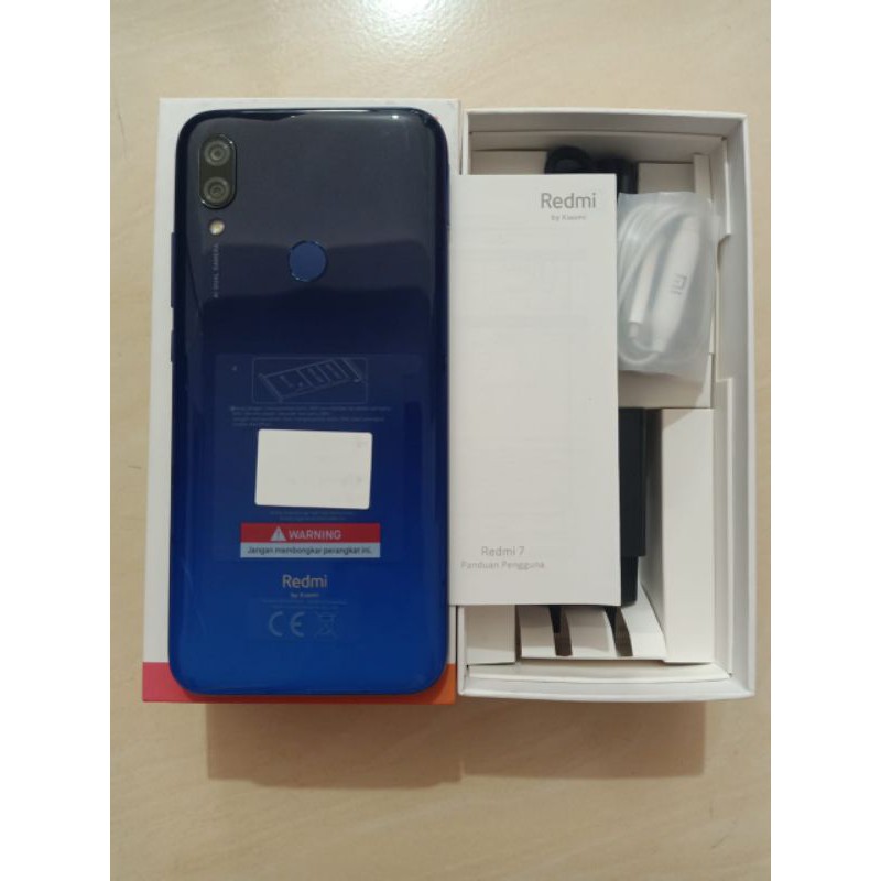 HANDPHONE REDMI 7 2/16 BEKAS