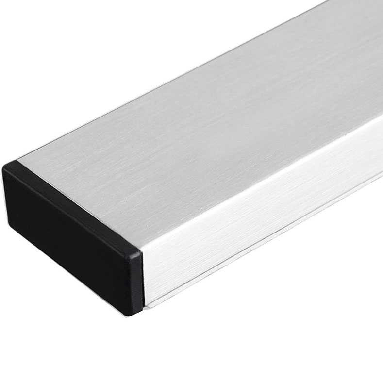 Tempat Pisau Gantung Magnet Serbaguna Gunting Perlengkapan Masak Dapur Stainless Steel 30 cm