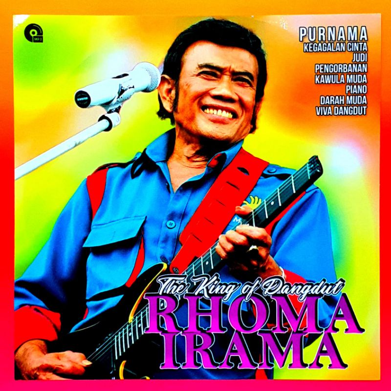 KASET AUDIO MUSIK MP3 ALBUM RHOMA IRAMA TERBARU LENGKAP ISI 169 JUDUL LAGU RHOMA IRAMA TERLARIS