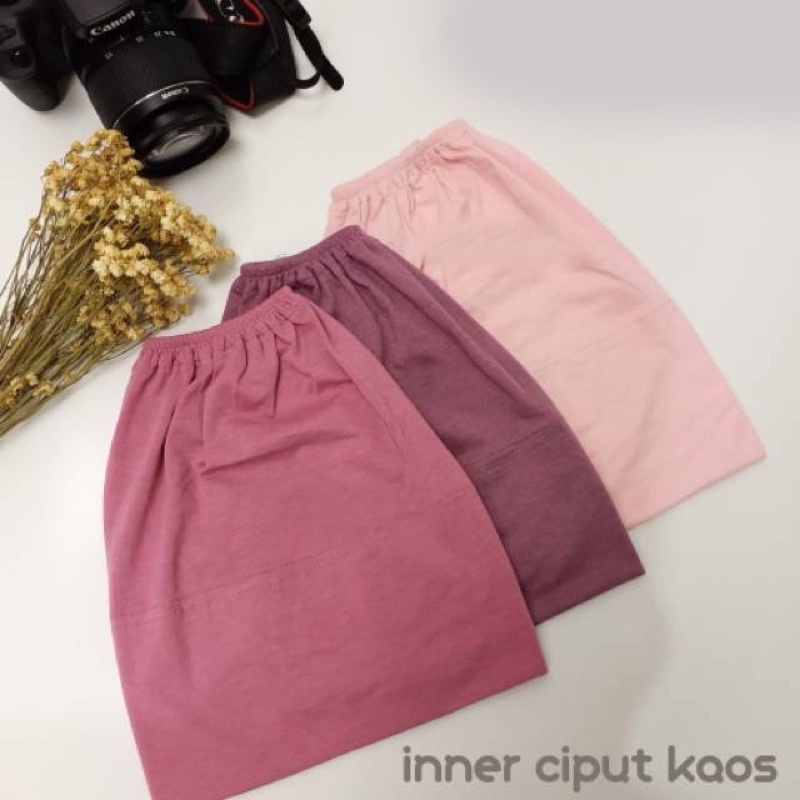 Ciput Kaos Premium / Ciput Kaos / Inner Kaos / Inner Bahan Kaos / Inner Hijab / Ciput Murah Hijab Mu