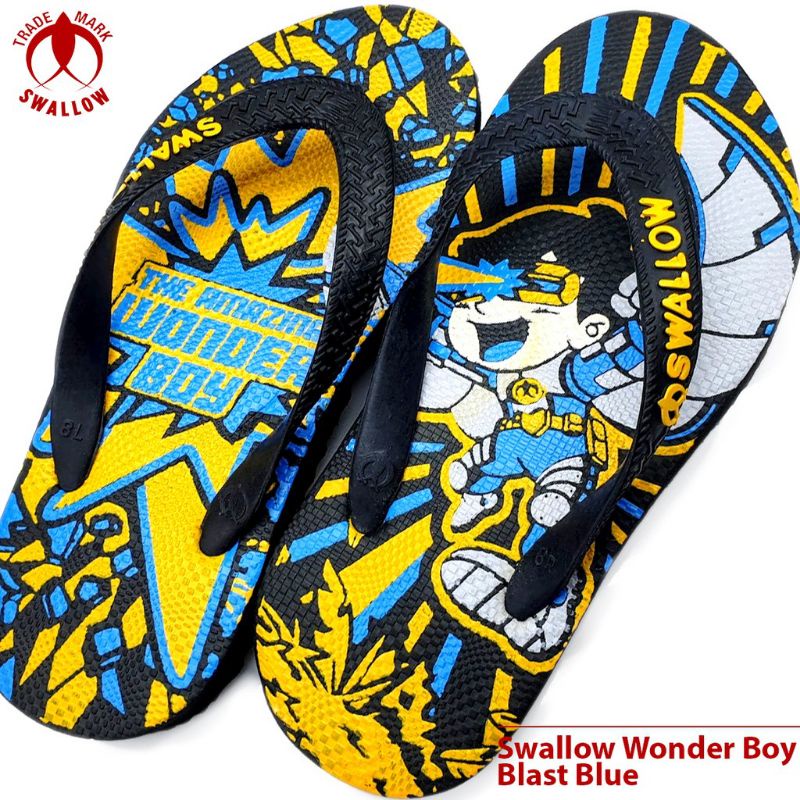 Sandal Jepit Anak sandal Swallow Anak - The Amazing Wonder Boy. Sandal anak swallow