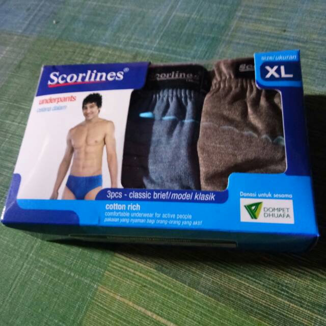 Scorlines Celana dalam pria