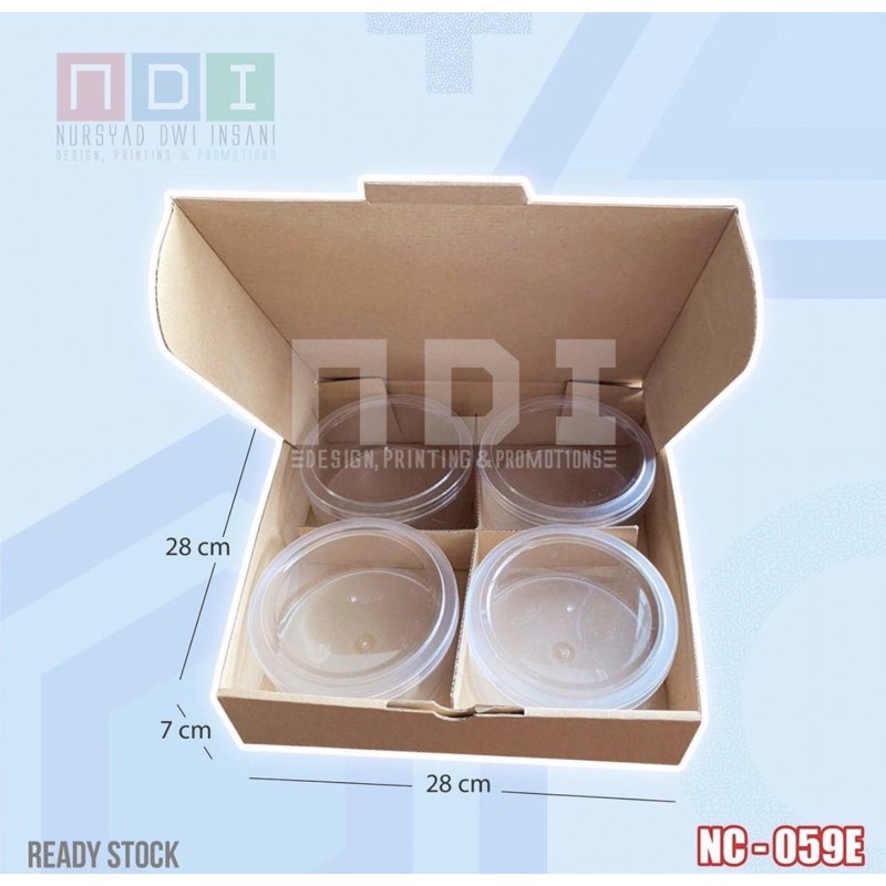 

DUS BOX CORRUGATED 1 PAK (ISI 20pcs) Uk. 28x28x7cm