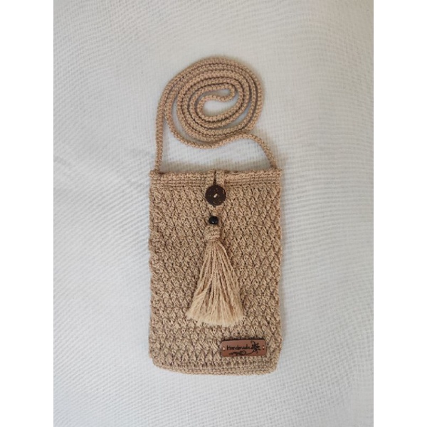 Tas Rajut Hp/ Tas Kecil/ Tas Mini/ Tas Selempang Wanita/ Tas Hp