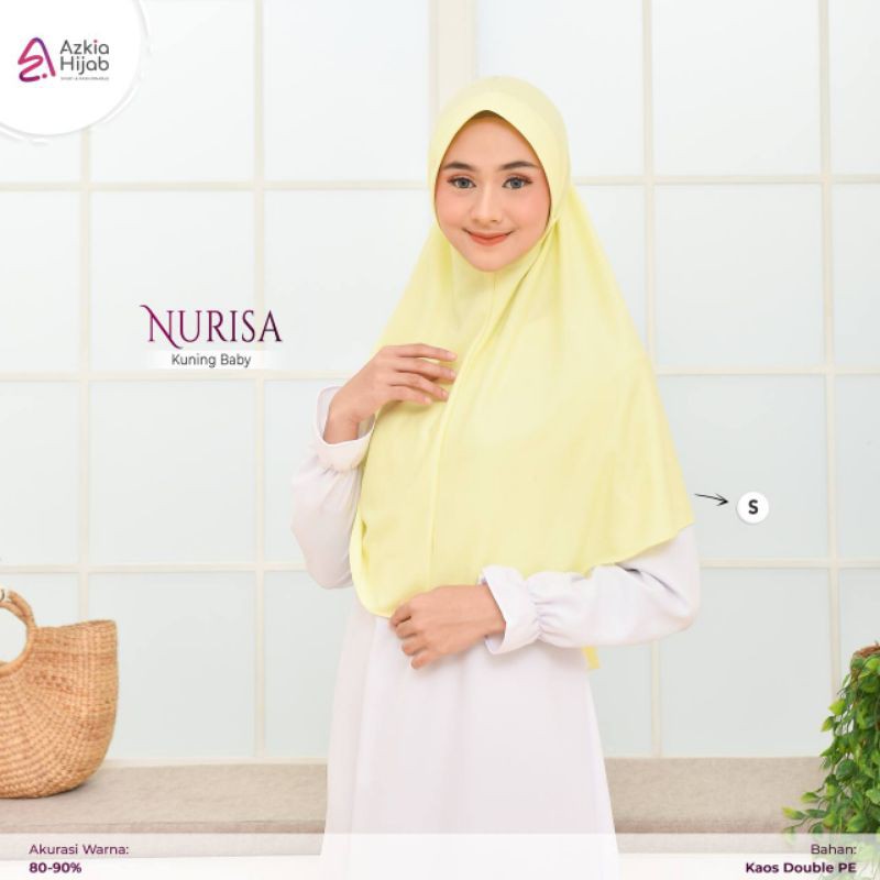 Hijab instan Nurisa by Azkia Hijab Size S dan M