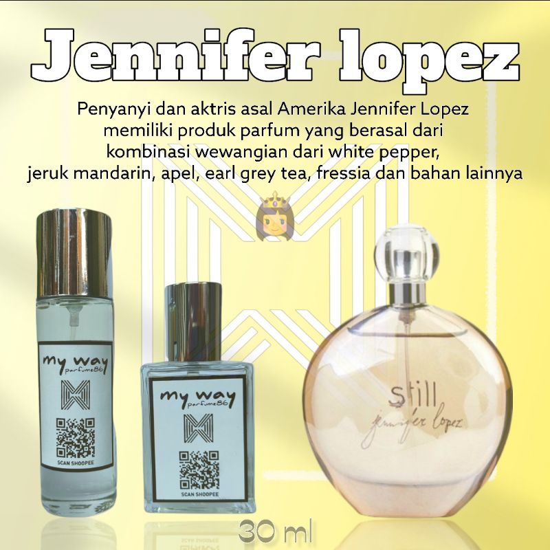 Jennifer Lopez parfum wanita by my way parfum
