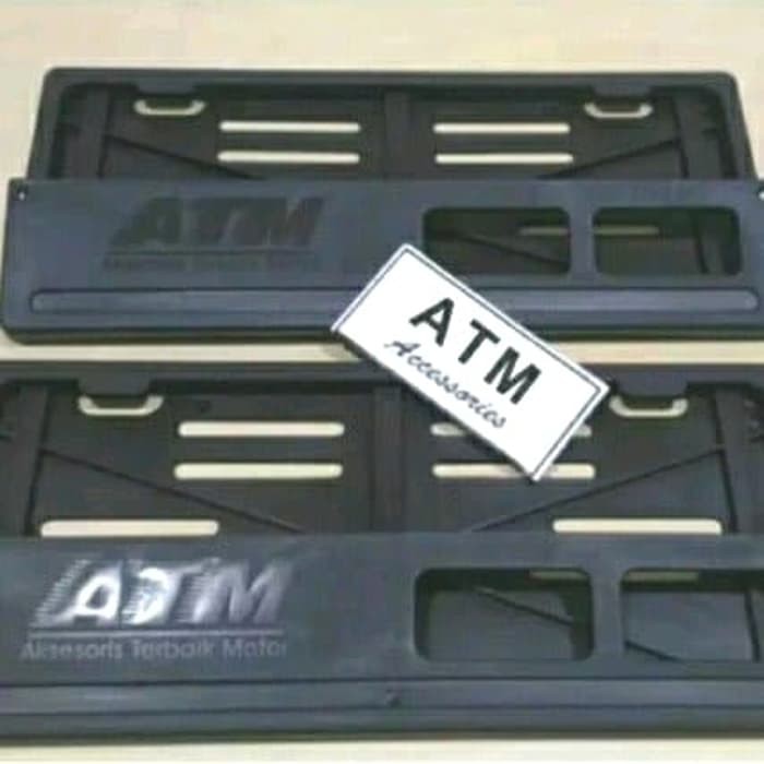 Cover-Dudukan-Tempat Plat Nomor-Nomer-No Motor Honda/Yamaha/Universal / Dudukan Plat nomor motor