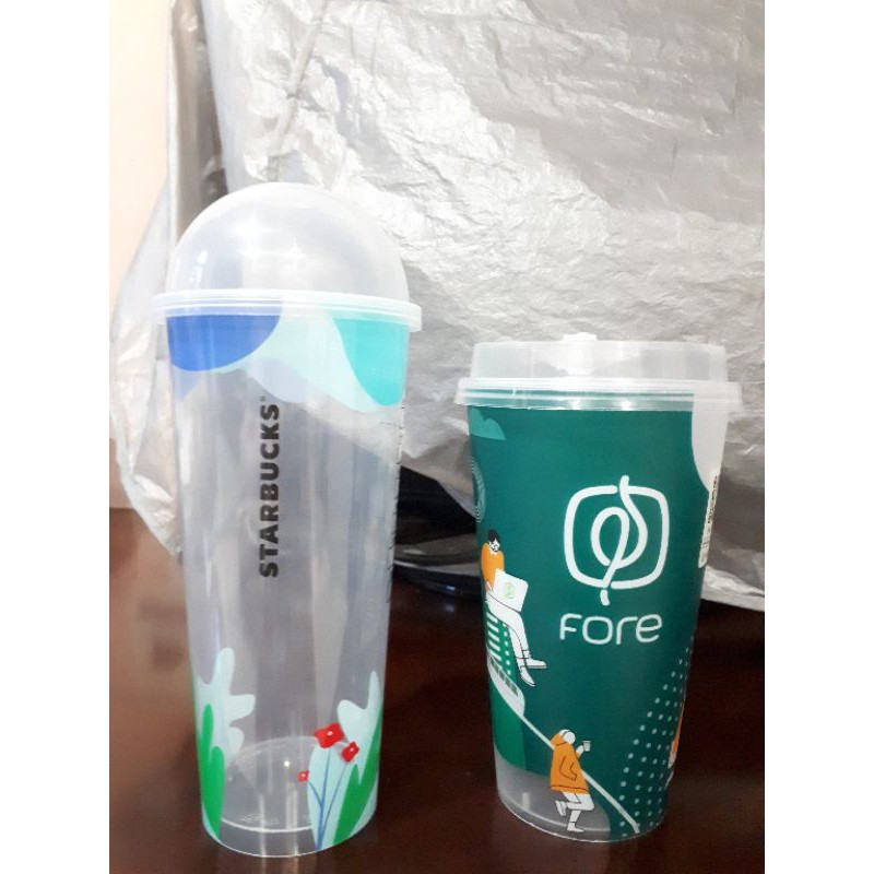

starbucks fore chatime BT21 reusable cup