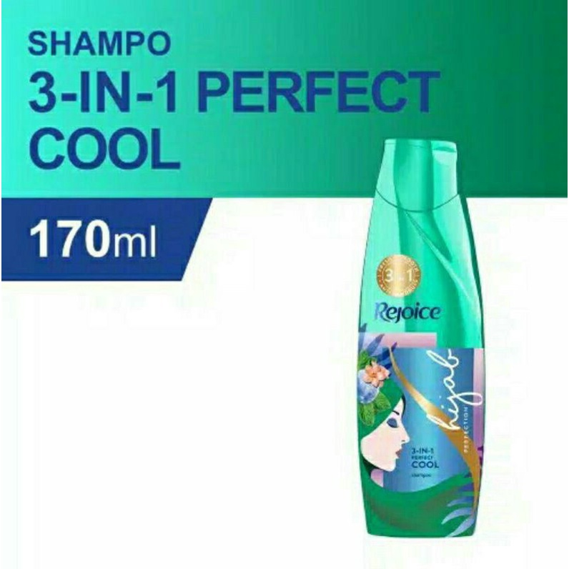 REJOICE Shampo Hijab 3in 1 Perfect Cool 170ml