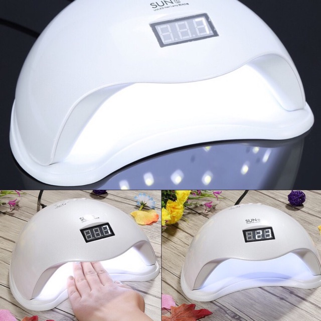 Sun5 LED Sun LED READYSTOK 48w lampu led nail art uv gel nail dryer / pengering kutek gel LED LAMP