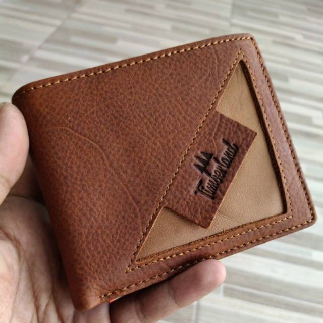 Dompet kulit asli pria kickers timberland impor