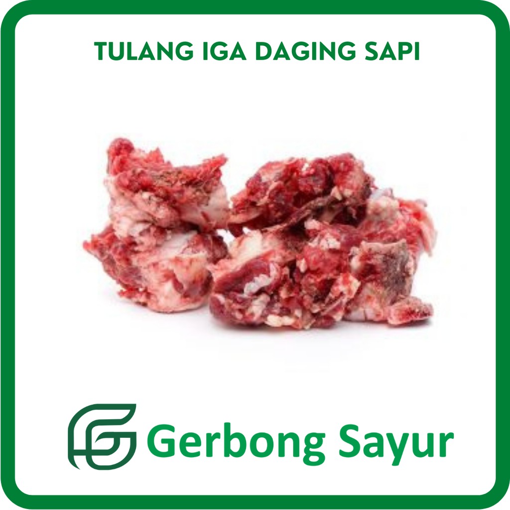 

Tulang Iga Daging Sapi - 500g