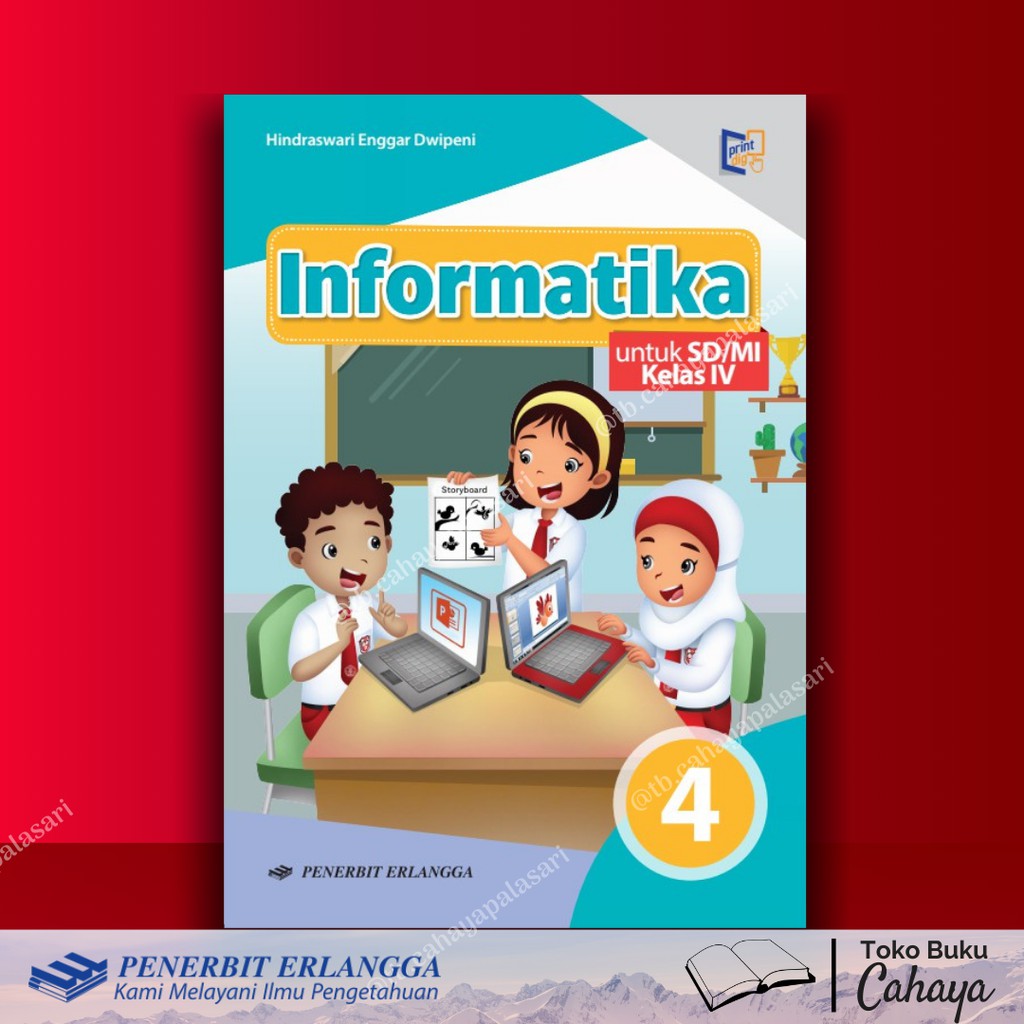 Buku INFORMATIKA SD KLS.4 ERLANGGA