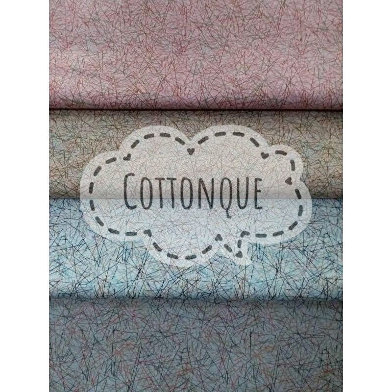 Kain Katun Jepang Motif Abstrak Garis Kusut (min pembelian 2x klik)