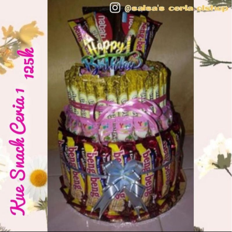 

Kue Snack Tingkat Ceria Murah Untuk Kado Gift Ullang Tahun Sidang Yudisium Wisuda Banjarmasin Kalsel