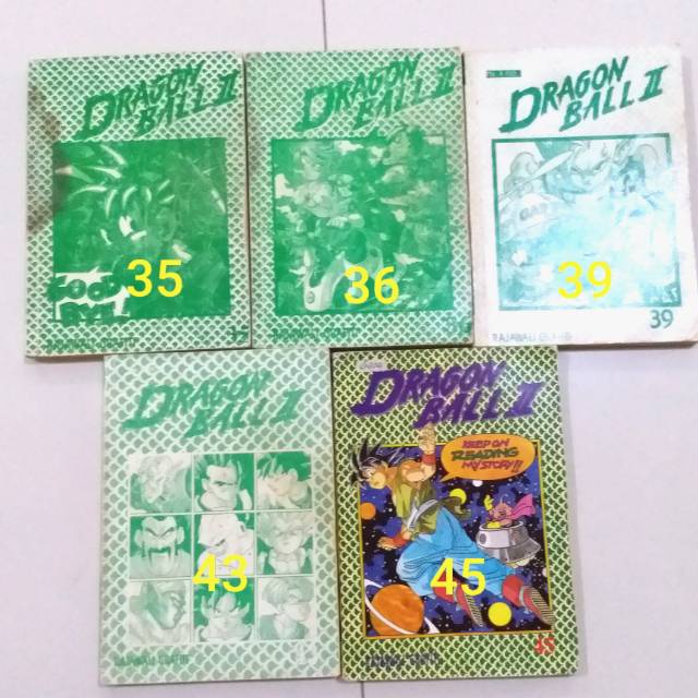 Komik dragonball 2 penerbit rajawali grafiti