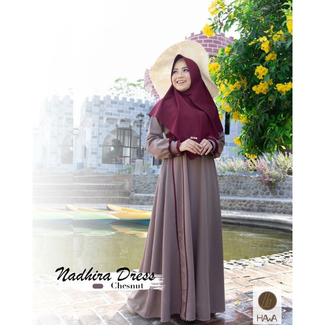 Nadhira dress By Hawa (READY STOK)