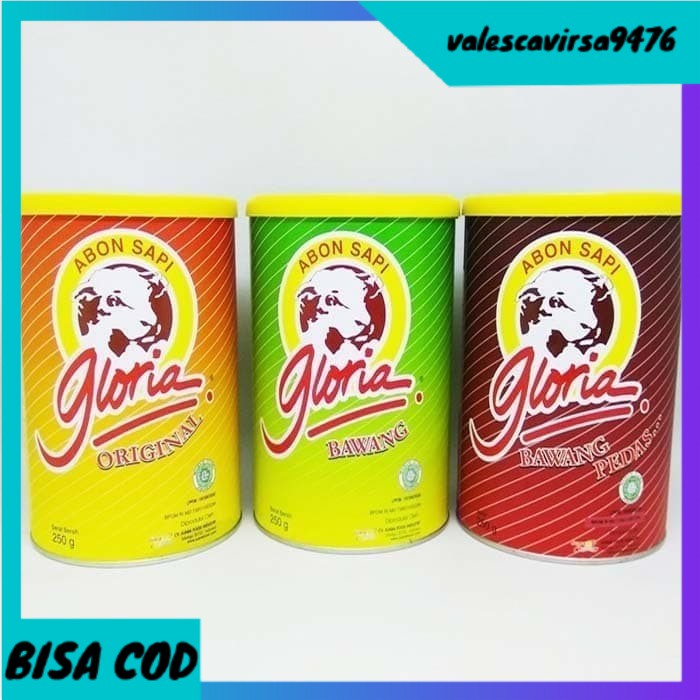 

⭐BISA COD⭐ Abon Sapi Gloria 250 g - Bawang Pedas